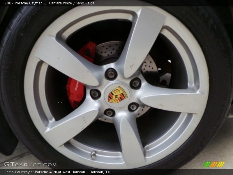 Carrara White / Sand Beige 2007 Porsche Cayman S