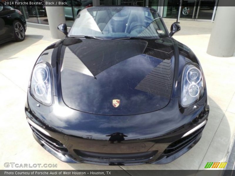 Black / Black 2014 Porsche Boxster