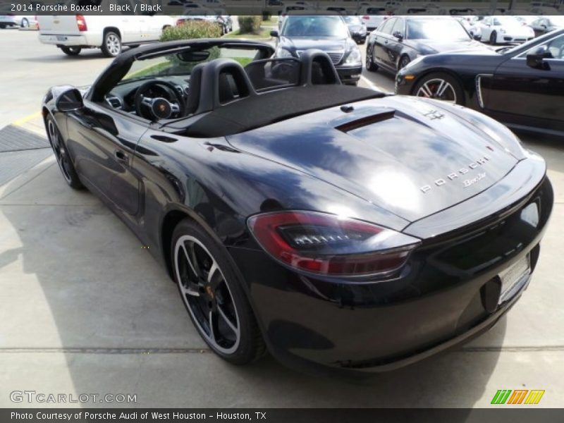 Black / Black 2014 Porsche Boxster