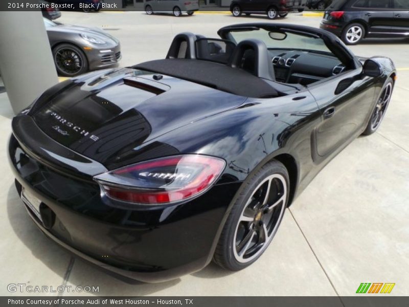 Black / Black 2014 Porsche Boxster