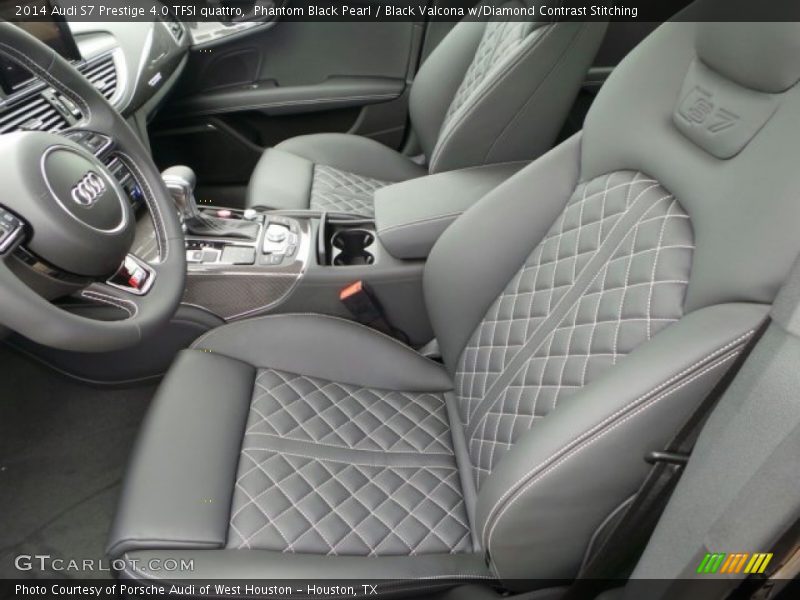 Front Seat of 2014 S7 Prestige 4.0 TFSI quattro