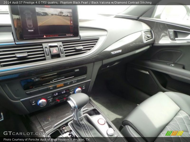 Phantom Black Pearl / Black Valcona w/Diamond Contrast Stitching 2014 Audi S7 Prestige 4.0 TFSI quattro