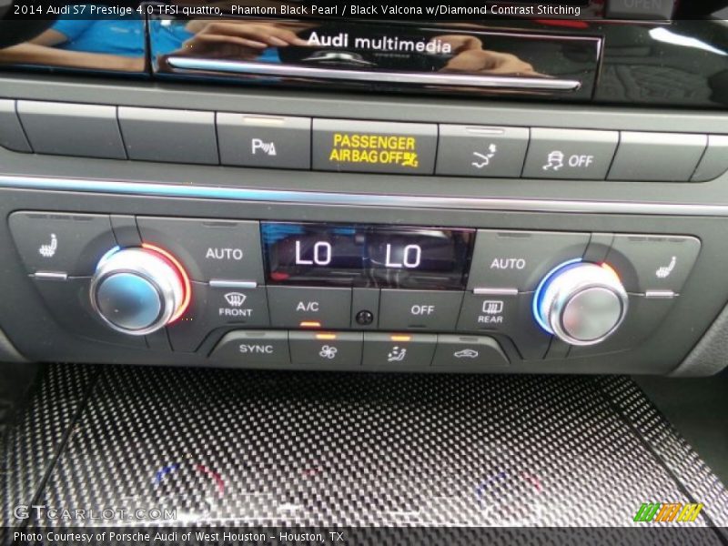 Phantom Black Pearl / Black Valcona w/Diamond Contrast Stitching 2014 Audi S7 Prestige 4.0 TFSI quattro
