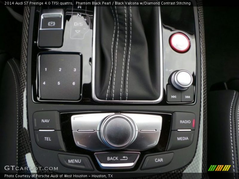 Phantom Black Pearl / Black Valcona w/Diamond Contrast Stitching 2014 Audi S7 Prestige 4.0 TFSI quattro