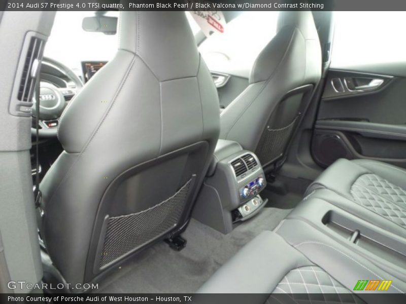 Phantom Black Pearl / Black Valcona w/Diamond Contrast Stitching 2014 Audi S7 Prestige 4.0 TFSI quattro