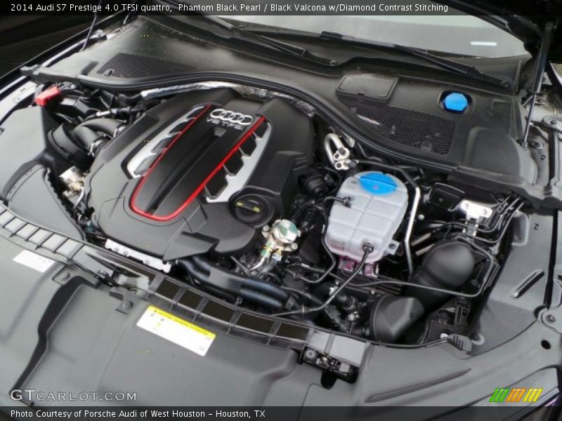  2014 S7 Prestige 4.0 TFSI quattro Engine - 4.0 Liter Turbocharged FSI DOHC 32-Valve VVT V8