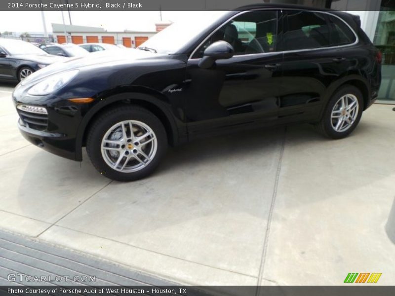 Black / Black 2014 Porsche Cayenne S Hybrid