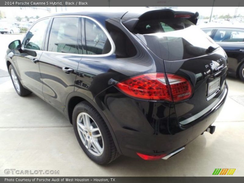 Black / Black 2014 Porsche Cayenne S Hybrid