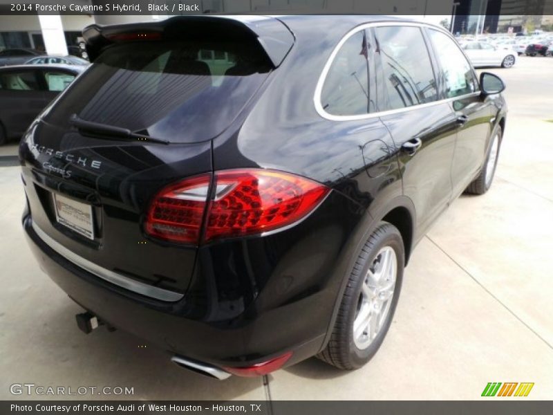 Black / Black 2014 Porsche Cayenne S Hybrid