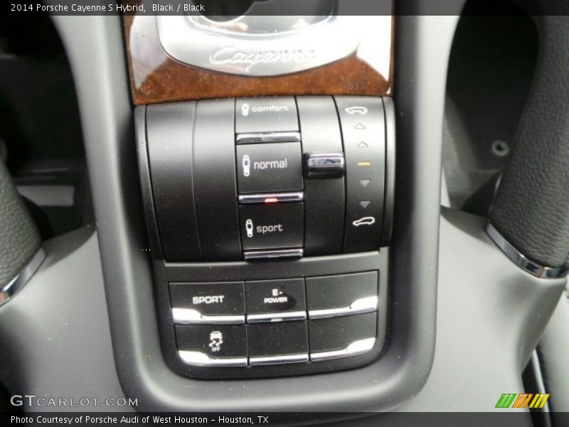 Controls of 2014 Cayenne S Hybrid