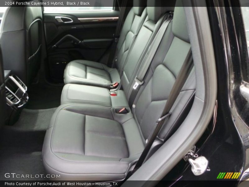Rear Seat of 2014 Cayenne S Hybrid