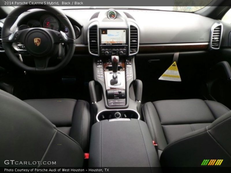 Black / Black 2014 Porsche Cayenne S Hybrid