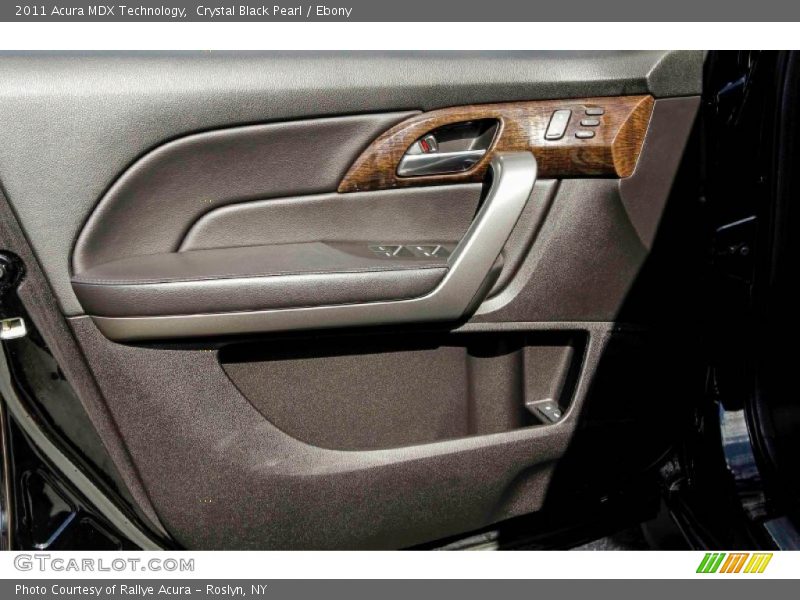 Crystal Black Pearl / Ebony 2011 Acura MDX Technology