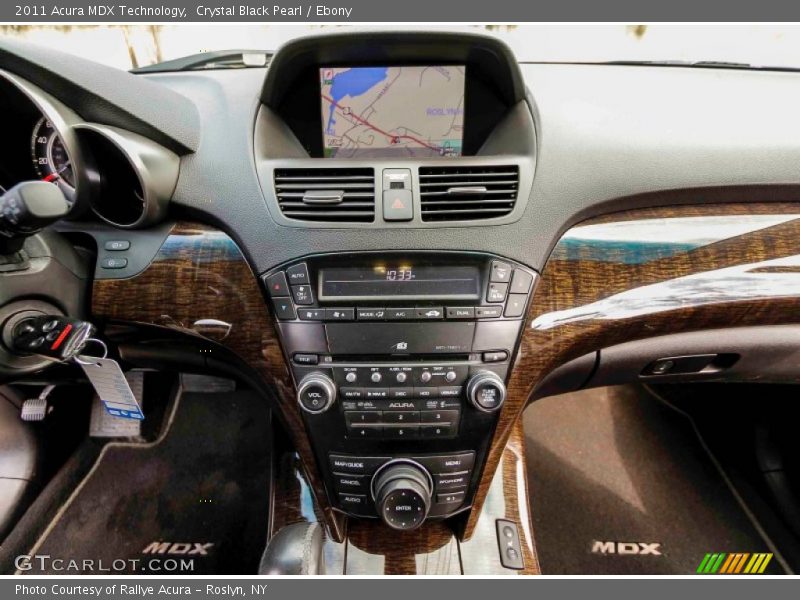 Crystal Black Pearl / Ebony 2011 Acura MDX Technology