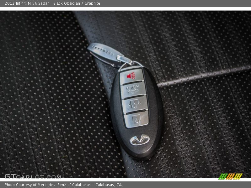 Keys of 2012 M 56 Sedan