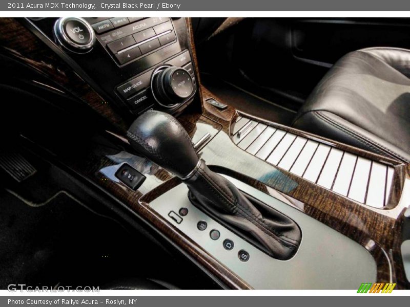 Crystal Black Pearl / Ebony 2011 Acura MDX Technology
