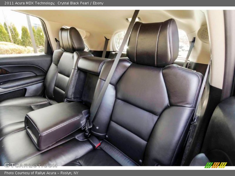 Crystal Black Pearl / Ebony 2011 Acura MDX Technology