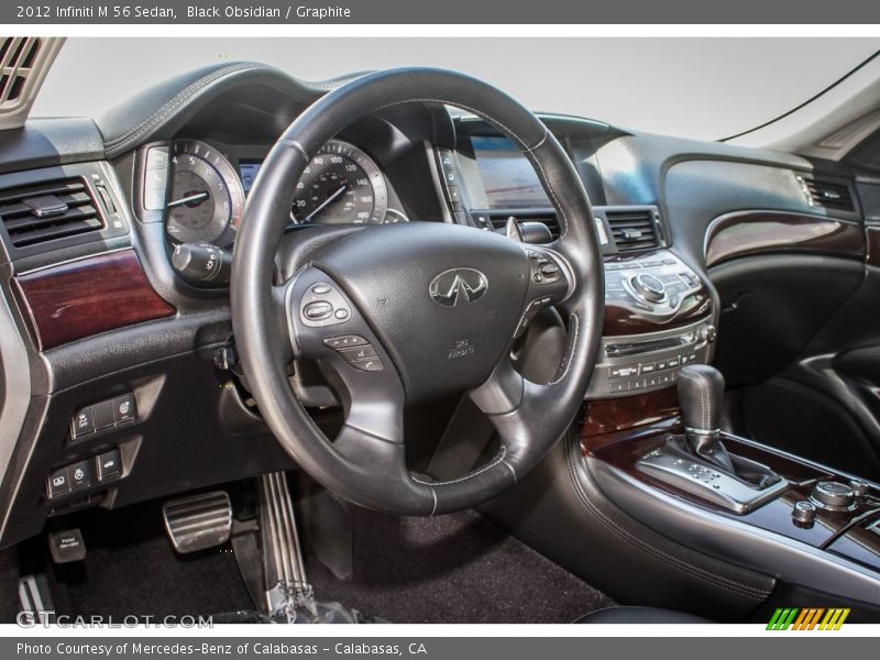 Dashboard of 2012 M 56 Sedan