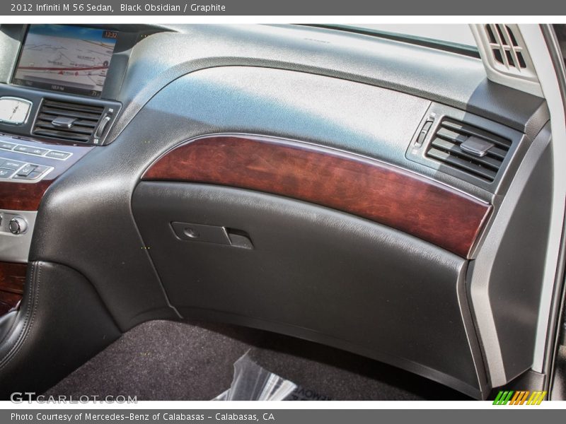 Black Obsidian / Graphite 2012 Infiniti M 56 Sedan