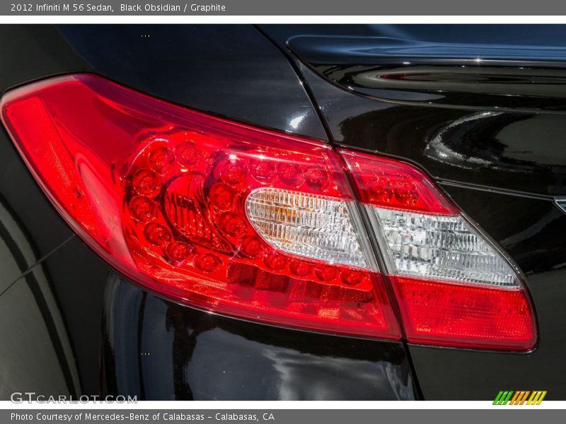 Taillight - 2012 Infiniti M 56 Sedan