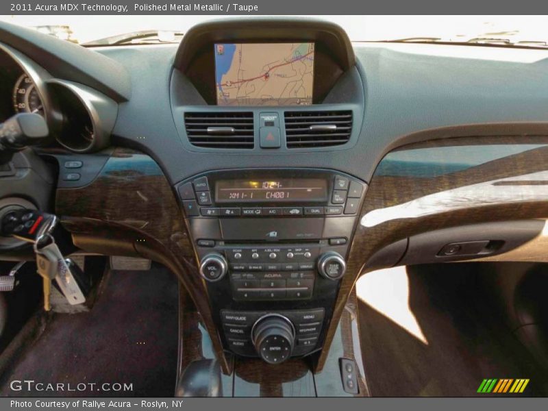 Polished Metal Metallic / Taupe 2011 Acura MDX Technology