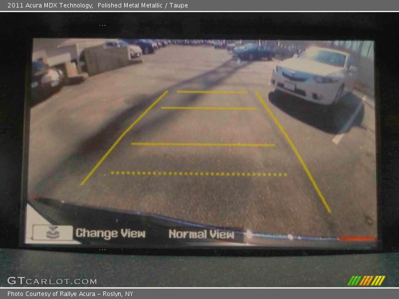Polished Metal Metallic / Taupe 2011 Acura MDX Technology