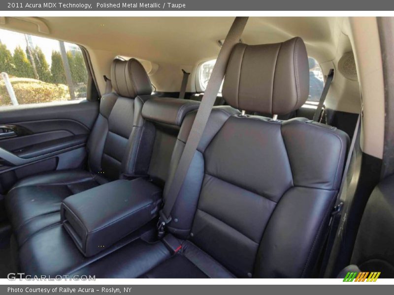 Polished Metal Metallic / Taupe 2011 Acura MDX Technology
