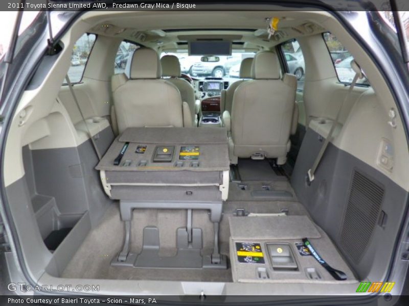 Predawn Gray Mica / Bisque 2011 Toyota Sienna Limited AWD