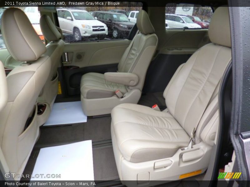 Predawn Gray Mica / Bisque 2011 Toyota Sienna Limited AWD