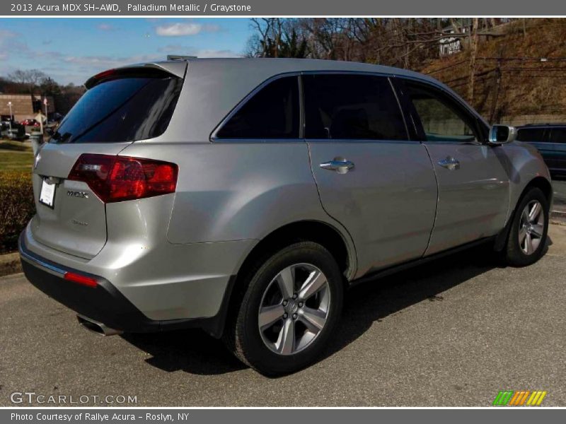 Palladium Metallic / Graystone 2013 Acura MDX SH-AWD