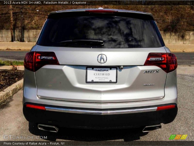 Palladium Metallic / Graystone 2013 Acura MDX SH-AWD
