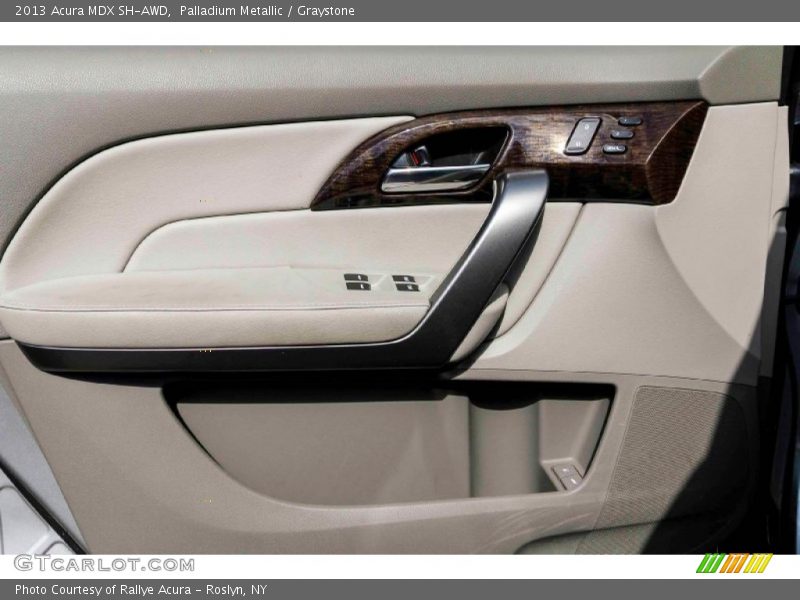 Palladium Metallic / Graystone 2013 Acura MDX SH-AWD