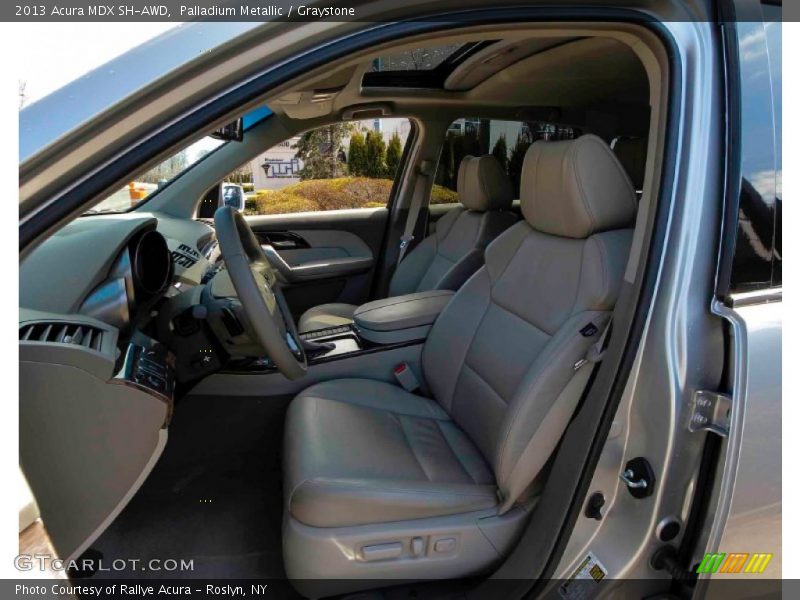 Palladium Metallic / Graystone 2013 Acura MDX SH-AWD