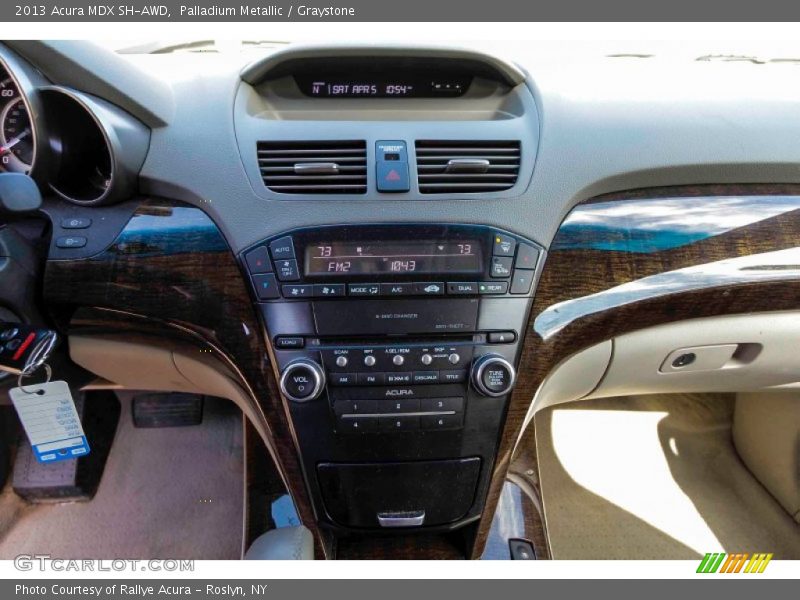 Palladium Metallic / Graystone 2013 Acura MDX SH-AWD