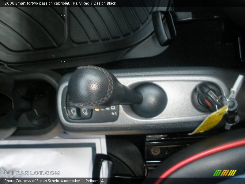 Rally Red / Design Black 2008 Smart fortwo passion cabriolet