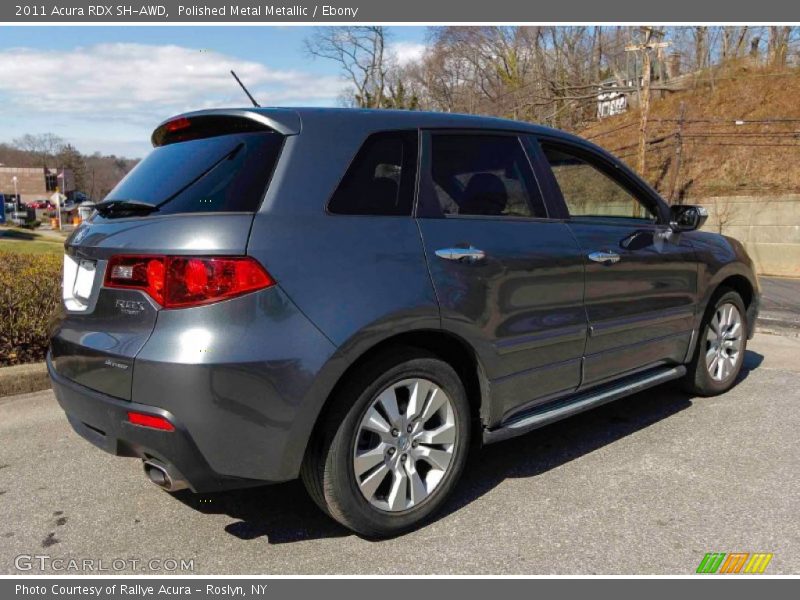 Polished Metal Metallic / Ebony 2011 Acura RDX SH-AWD