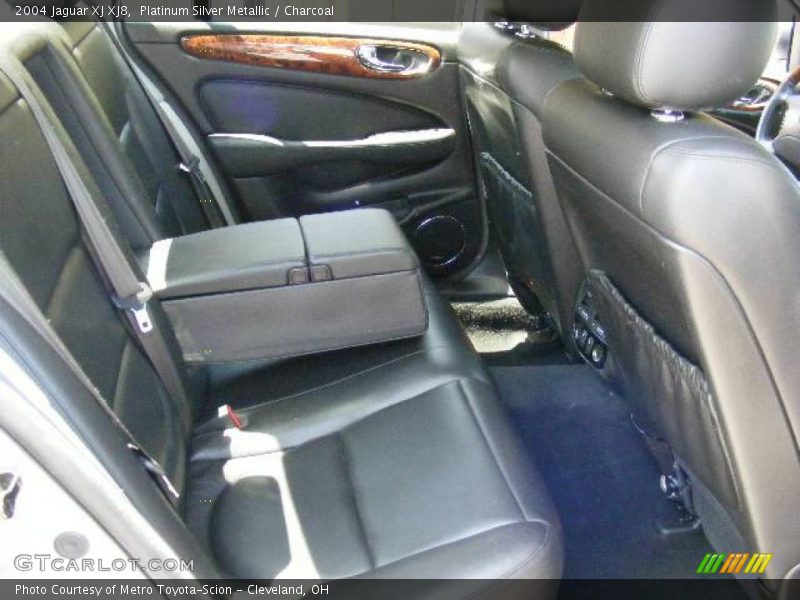 Platinum Silver Metallic / Charcoal 2004 Jaguar XJ XJ8