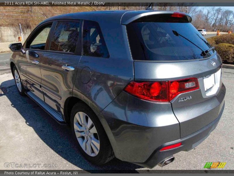 Polished Metal Metallic / Ebony 2011 Acura RDX SH-AWD