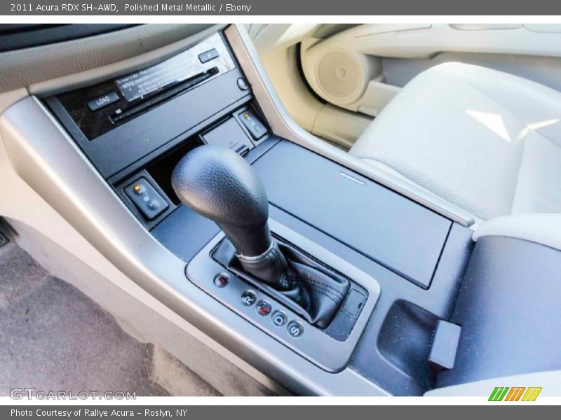 Polished Metal Metallic / Ebony 2011 Acura RDX SH-AWD