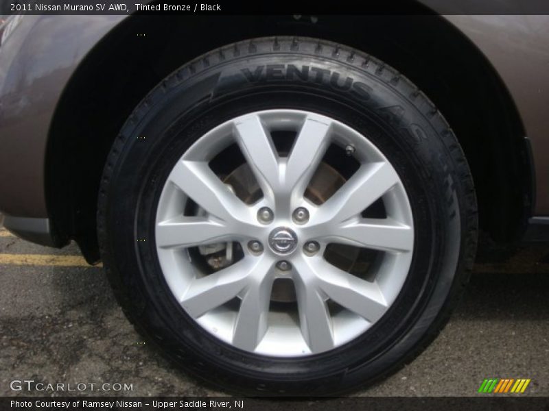 Tinted Bronze / Black 2011 Nissan Murano SV AWD