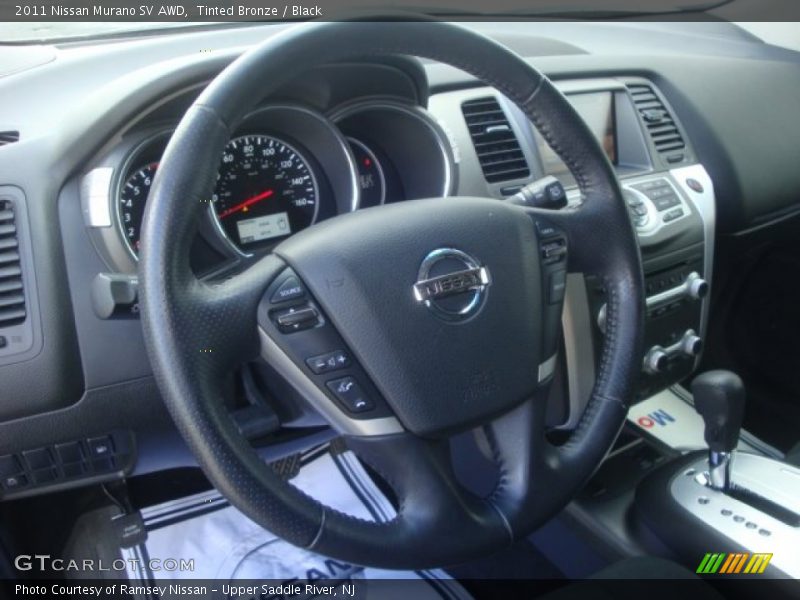 Tinted Bronze / Black 2011 Nissan Murano SV AWD