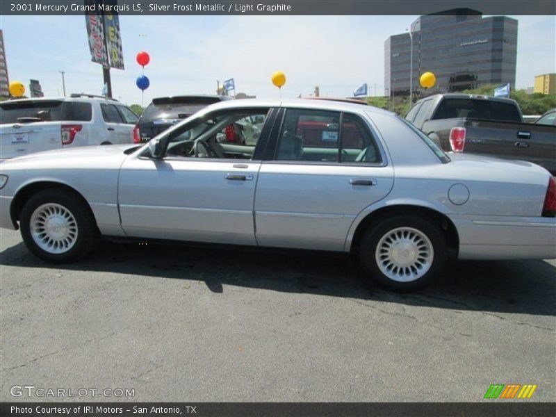 Silver Frost Metallic / Light Graphite 2001 Mercury Grand Marquis LS