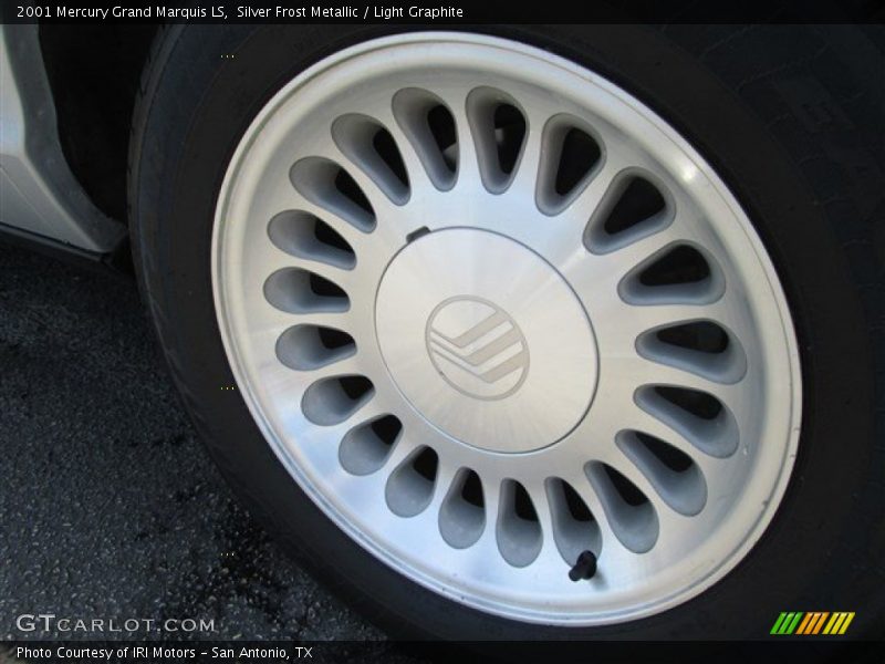 Silver Frost Metallic / Light Graphite 2001 Mercury Grand Marquis LS