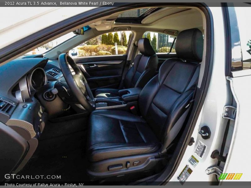 Bellanova White Pearl / Ebony 2012 Acura TL 3.5 Advance