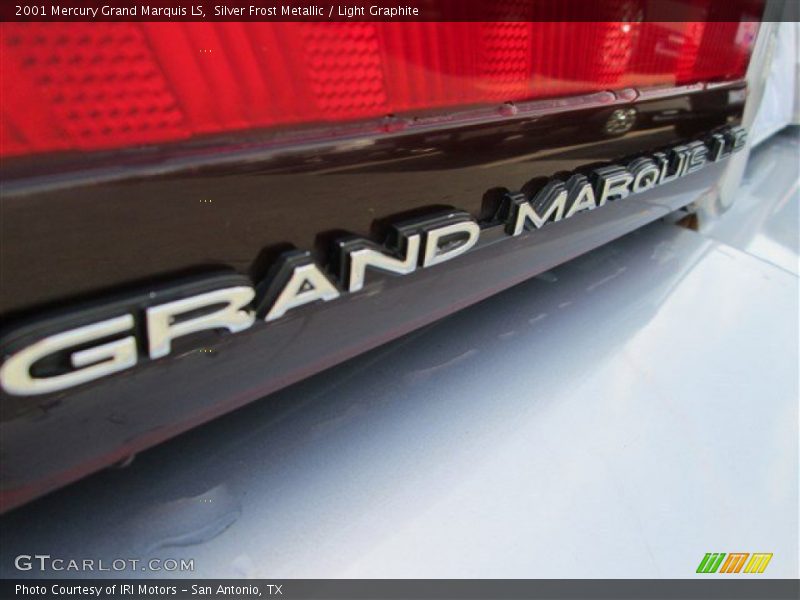 Silver Frost Metallic / Light Graphite 2001 Mercury Grand Marquis LS