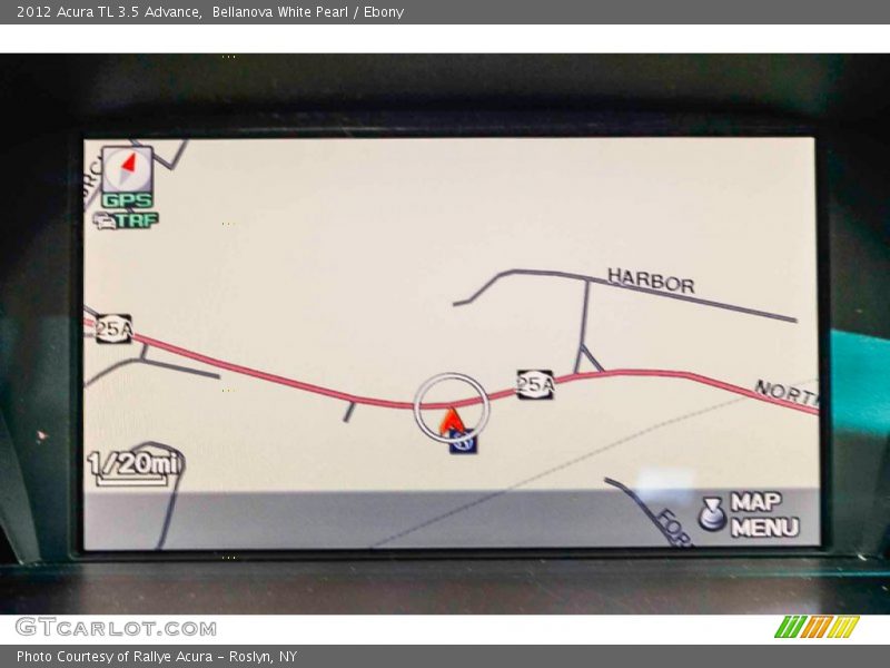 Bellanova White Pearl / Ebony 2012 Acura TL 3.5 Advance