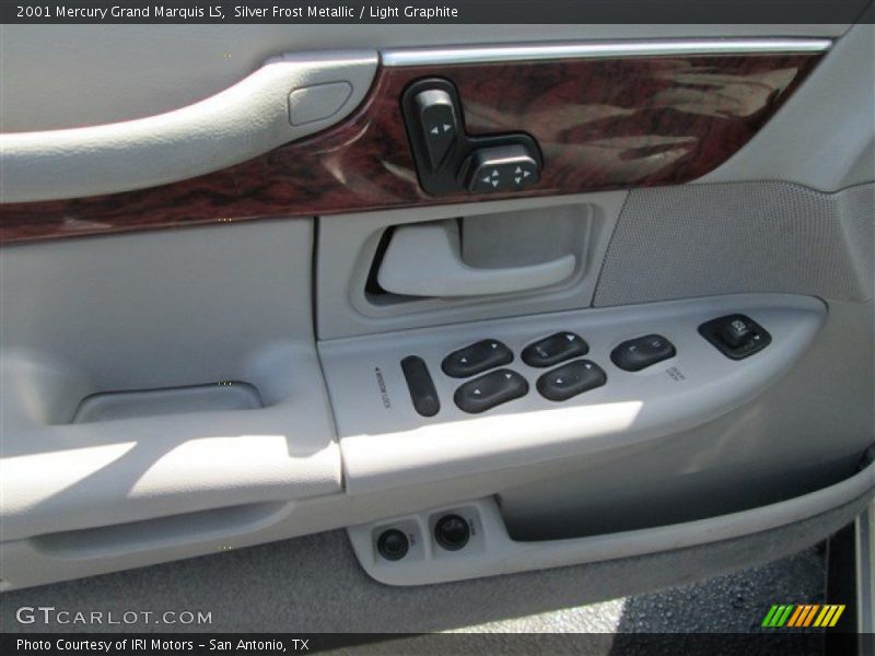 Silver Frost Metallic / Light Graphite 2001 Mercury Grand Marquis LS