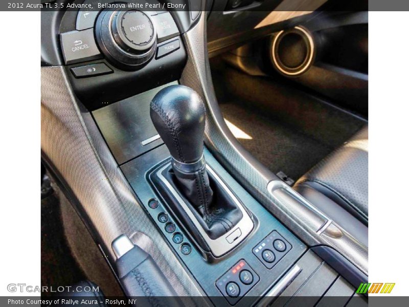 Bellanova White Pearl / Ebony 2012 Acura TL 3.5 Advance