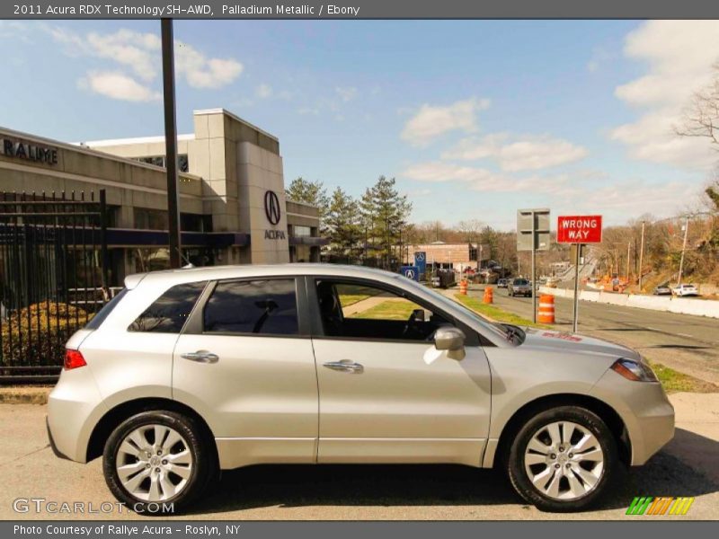 Palladium Metallic / Ebony 2011 Acura RDX Technology SH-AWD