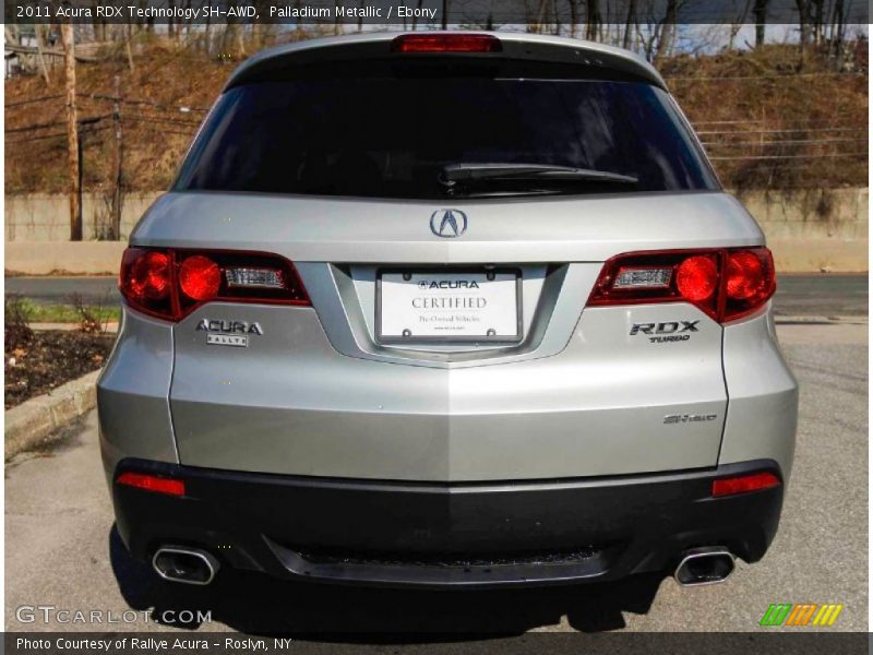 Palladium Metallic / Ebony 2011 Acura RDX Technology SH-AWD